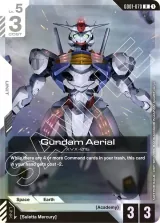 Gundam Aerial (Store Tournament Participant Pack 01) (GD01-070_p3)