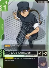 Duo Maxwell (Store Tournament Participant Pack 01) (GD01-090_p2)