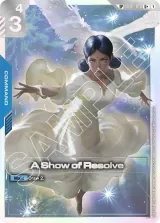 A Show of Resolve (SP) (GD01-100_p5)