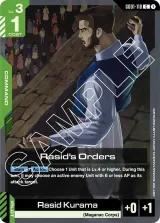 Rasid's Orders (GD01-110)