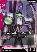 Haman Karn's Gaza C (Store Tournament Participant Pack 04) (GD02-039_p1)