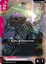 Zaku III (Sleeves) (Store Tournament Participant Pack 02) (GD02-048_p1)
