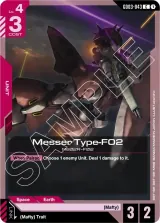 Messer Type-F02 (GD03-043)