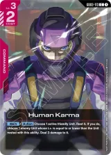 Human Karma (Store Tournament Participant Pack 04) (GD03-113_p1)