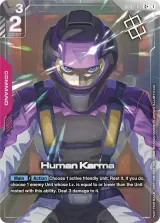 Human Karma (Store Tournament Winner Pack 04) (GD03-113_p2)