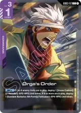 Orga's Order (GD03-117)