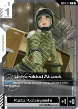 Unheralded Attack (GD03-121)