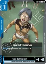 Kai's Resolve (ST01-013)