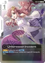 Unforeseen Incident (Store Tournament Participant Pack 01) (ST01-014_p2)